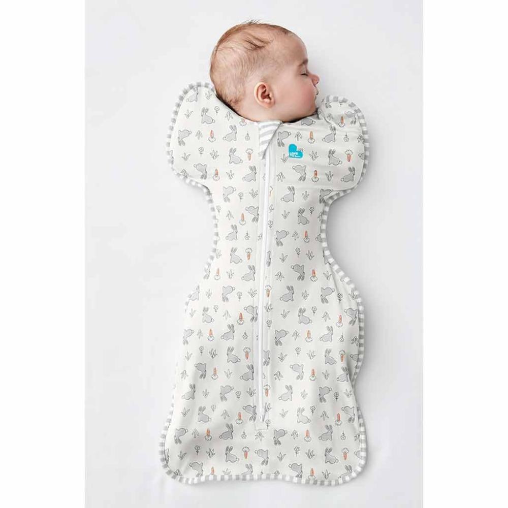 Love To Dream Swaddle Up 1.0 Tog Bunny White Beyaz