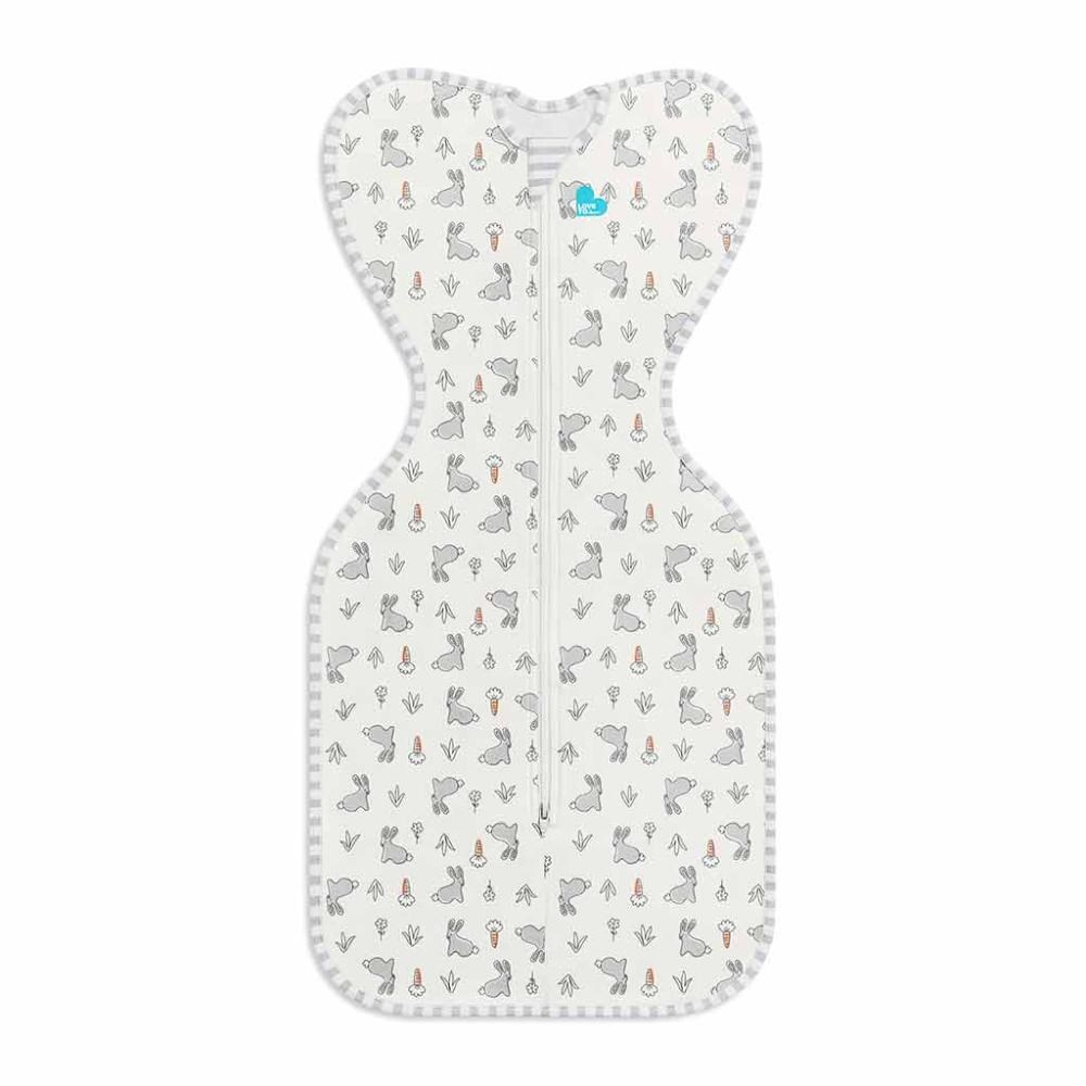 Love To Dream Swaddle Up 1.0 Tog Bunny White Beyaz