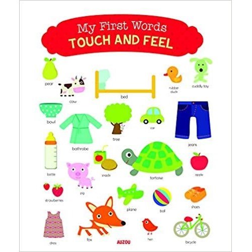 My First Touch and Feel: First Words Eğitici Kitap 