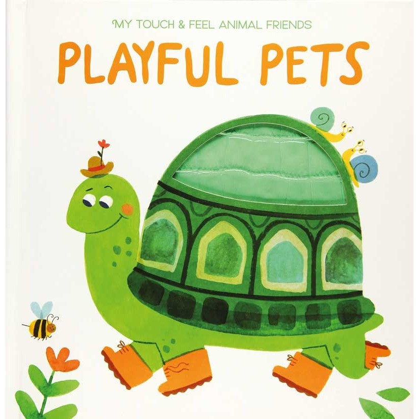 My Touch and Feel Animal Friends: Playful Pets Eğitici Kitap 