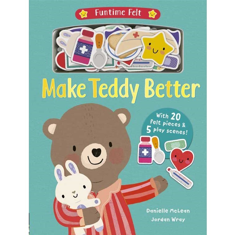 Funtime Felt: Make Teddy Better Eğitici Kitap 