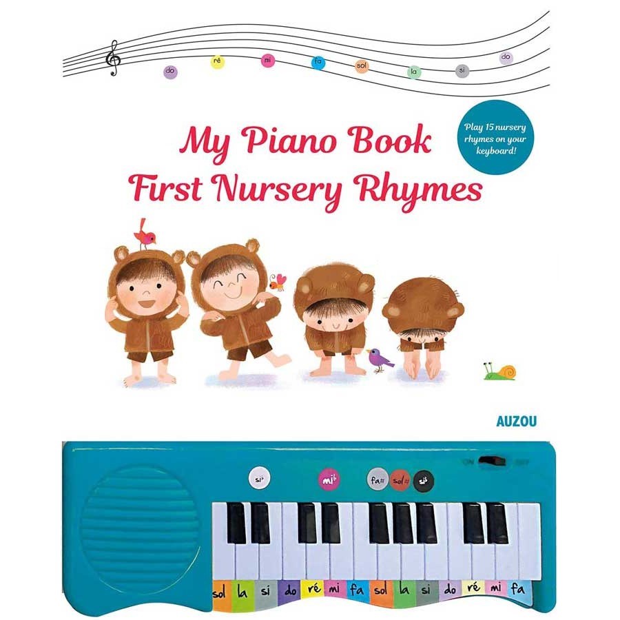 My Piano Book: Nursery Rhymes Eğitici Kitap 