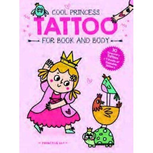 Cool Princess Tattoo Book: Lily Eğitici Kitap 