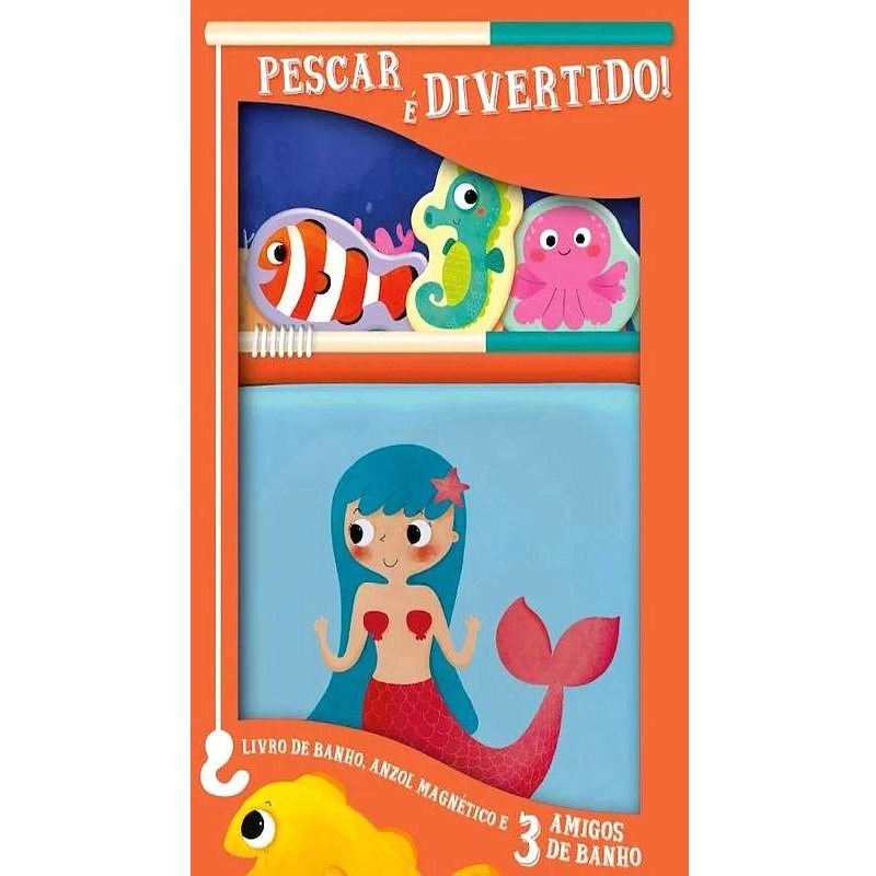 Bathtime & Fishing: Fun Mermaid Eğitici Kitap 