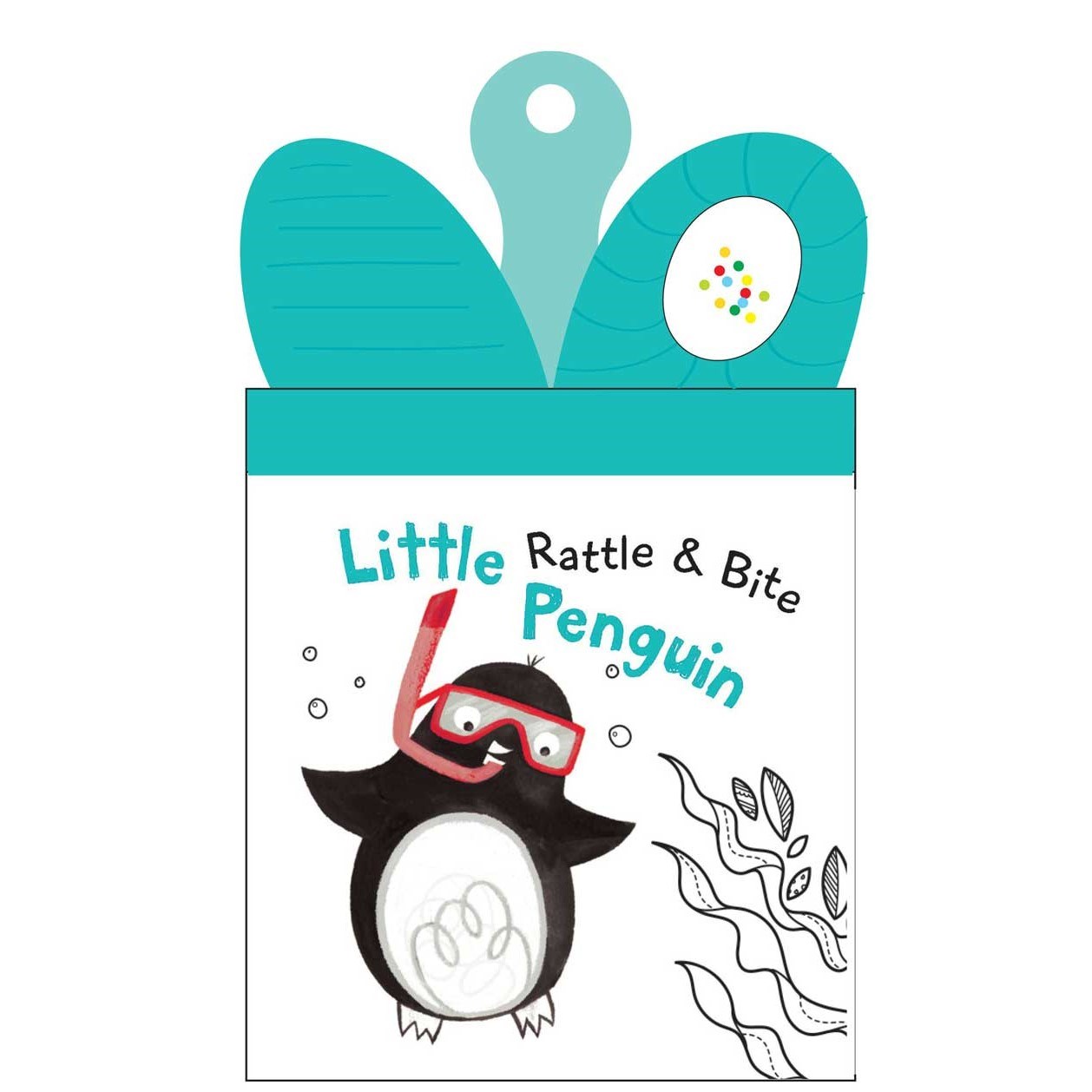 Rattle & Teether: Little Penguin Eğitici Kitap 