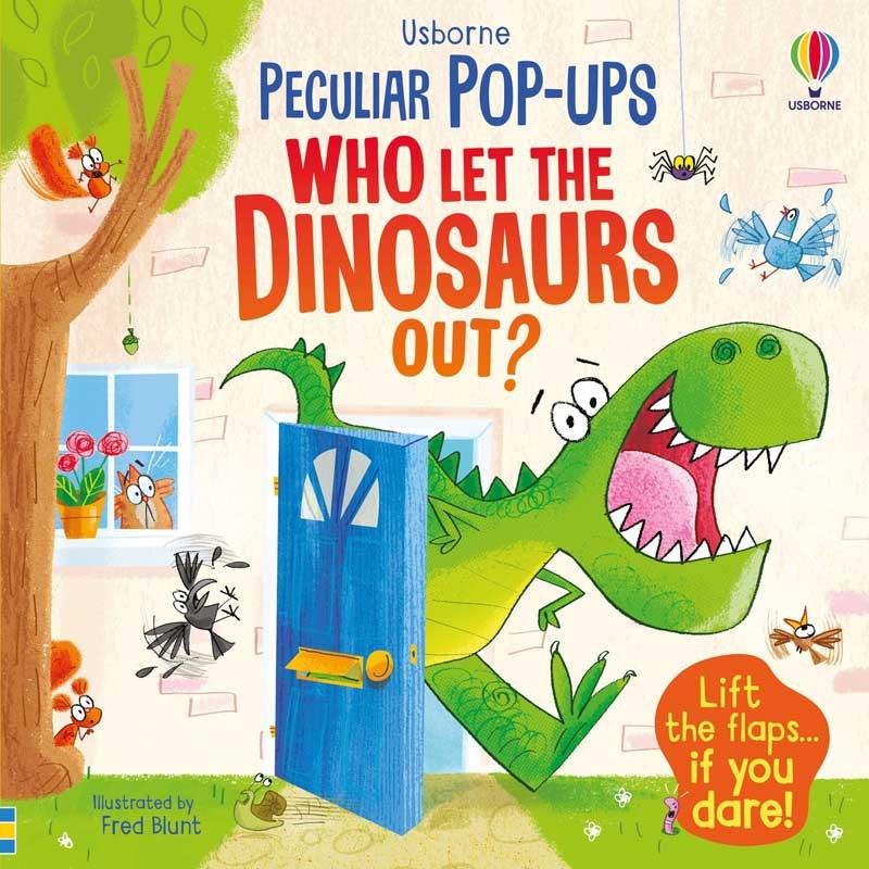 Pop-up: Who Let The Dinosaurs Out? Eğitici Kitap 