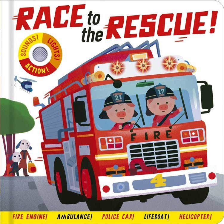 Race to the Rescue Eğitici Kitap 