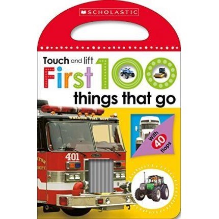 Scholastic Early Learners: First 100 Things That Go Eğitici Kitap 