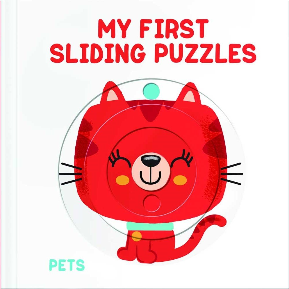 My First Sliding Puzzles: Pets Eğitici Kitap 