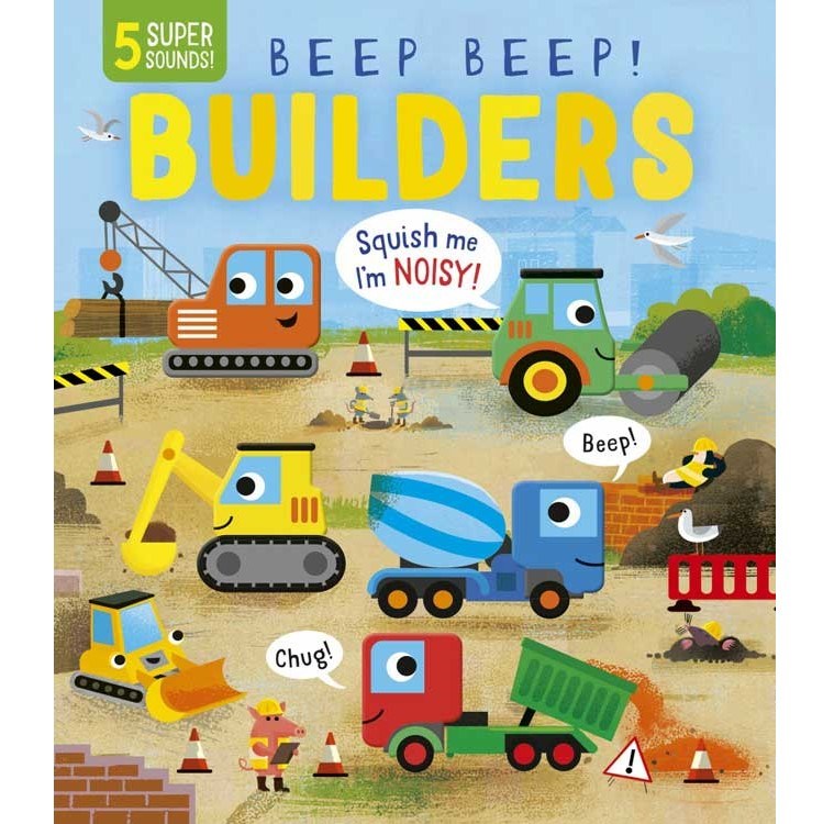 Beep Beep! Builders Eğitici Kitap 