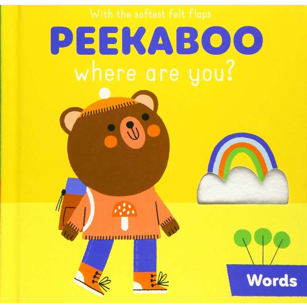 Peekaboo, Where are you?: Words Eğitici Kitap 