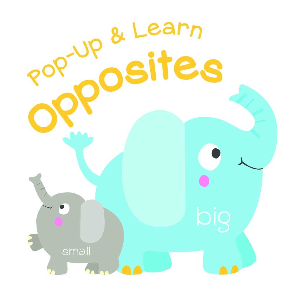 Pop Up & Learn: Opposites Eğitici Kitap 