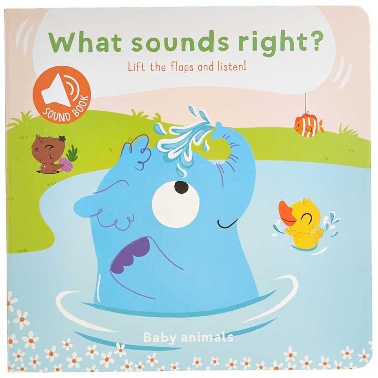 What Sounds Right: Baby Animals Eğitici Kitap 