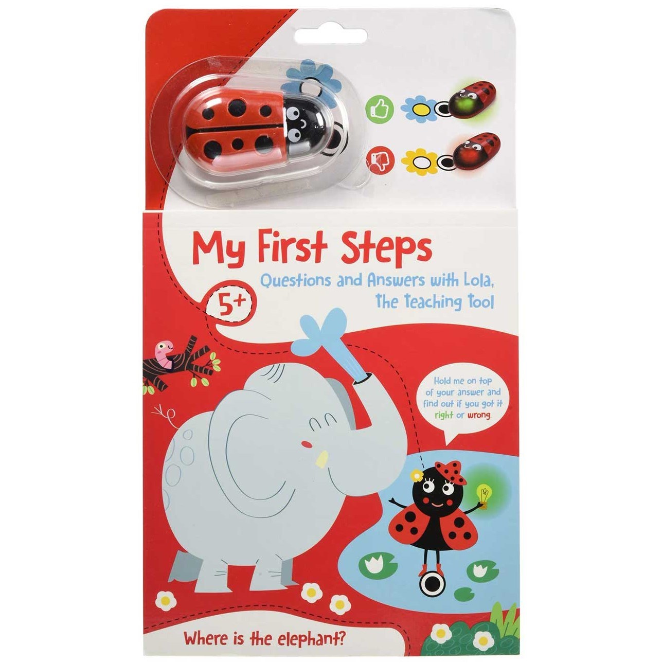 My First Steps Questions Answers: Elephant Eğitici Kitap 