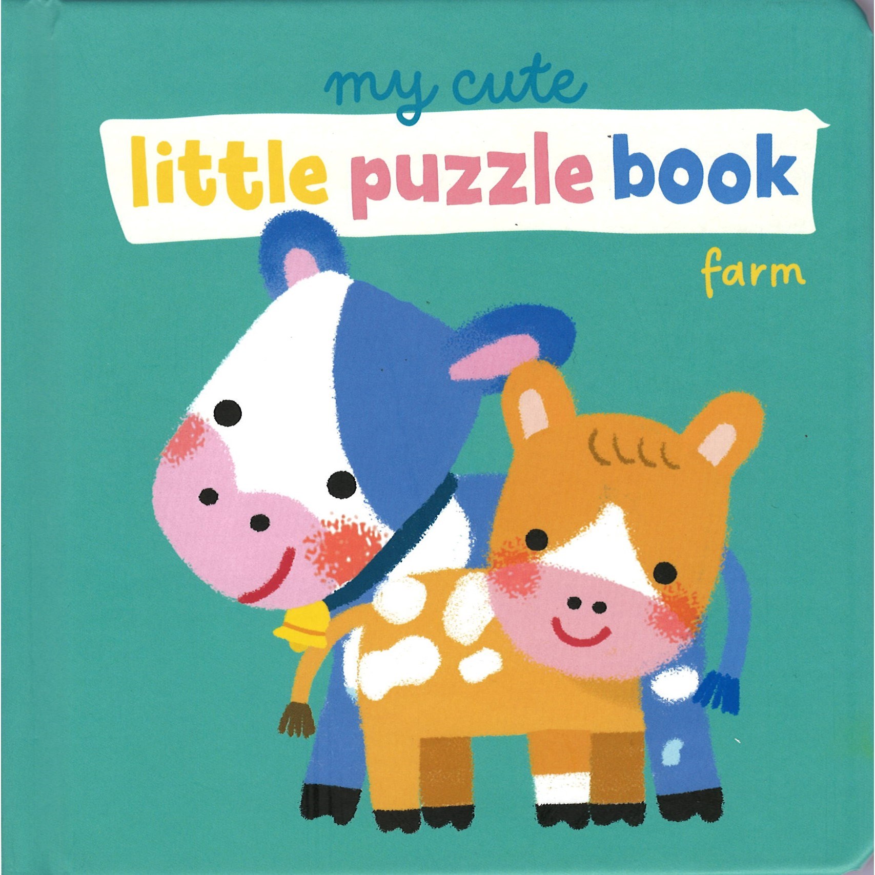 My Cute Little Puzzle: Farm Eğitici Kitap 