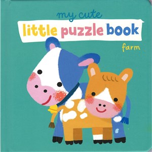 My Cute Little Puzzle: Farm Eğitici Kitap