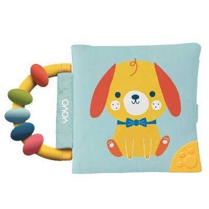 My Soft Rattle and Teether: Woof! Puppy Eğitici Kitap 