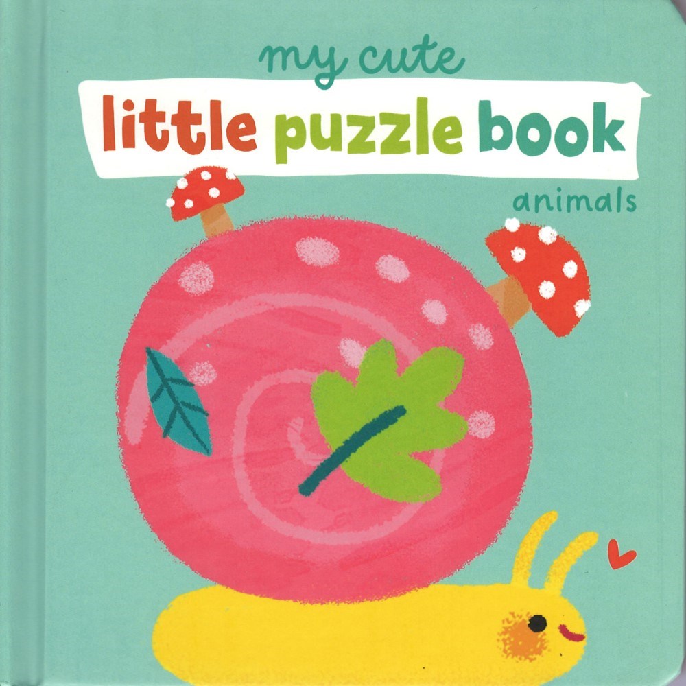 My Cute Little Puzzle: Animals Eğitici Kitap 