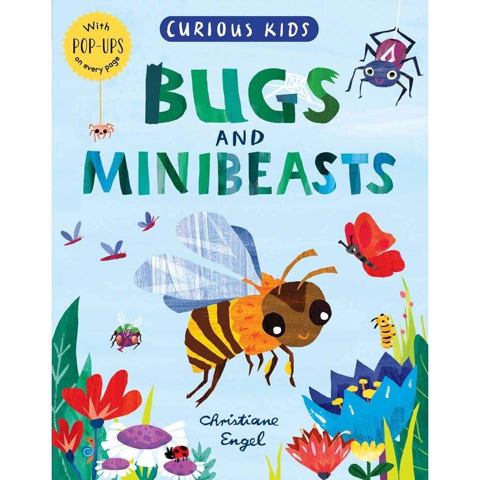 Curious Kids: Bugs and Minibeasts Eğitici Kitap 