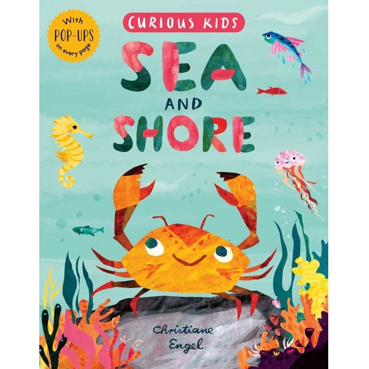 Curious Kids: Sea and Shore Eğitici Kitap 