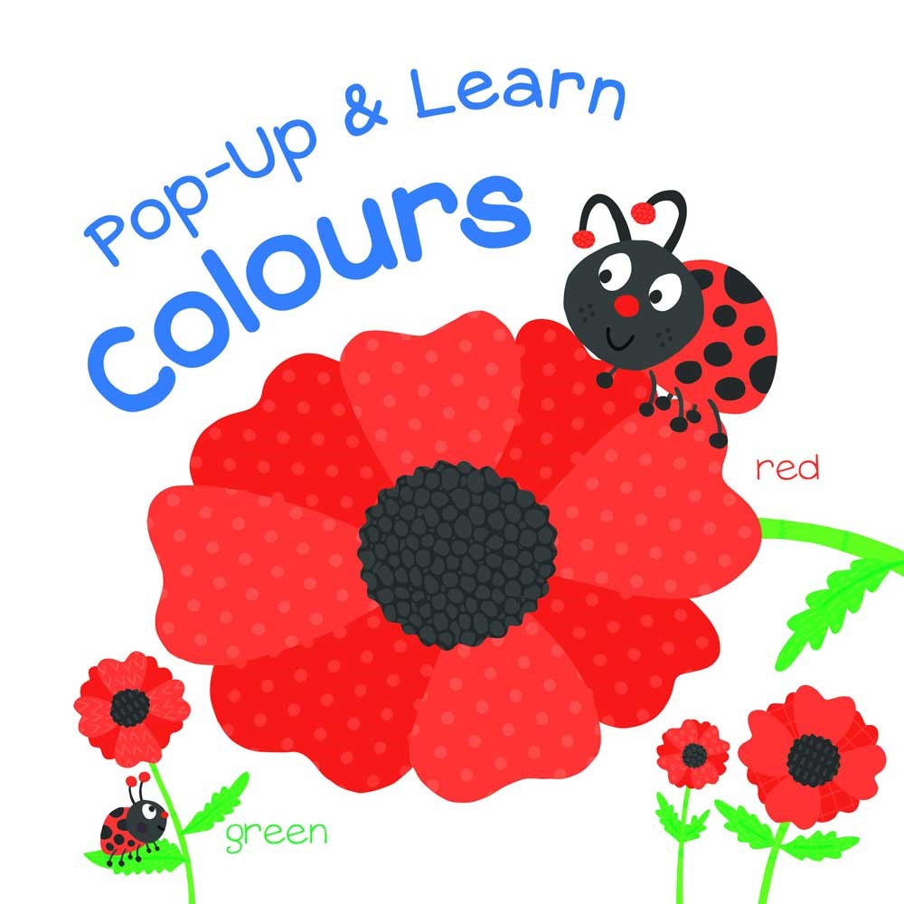 Pop Up & Learn: Colours Eğitici Kitap 