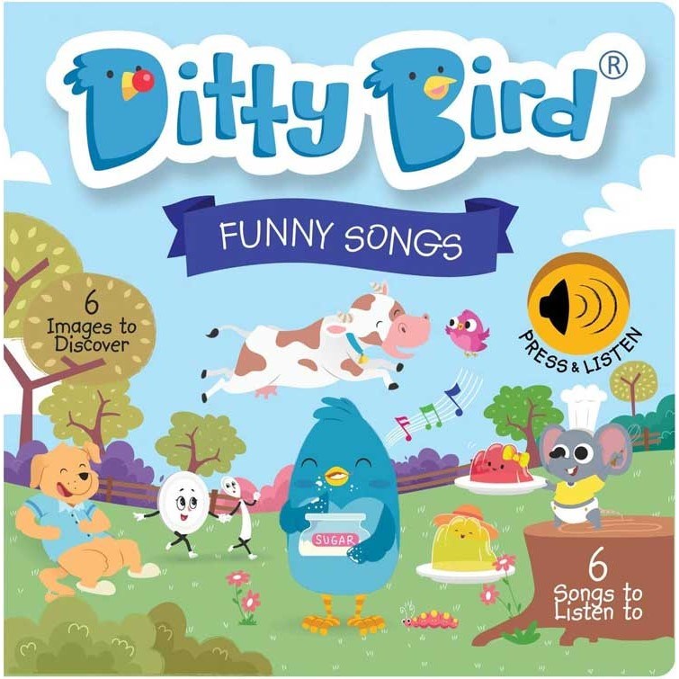 Ditty Bird: Funny Songs Eğitici Kitap 