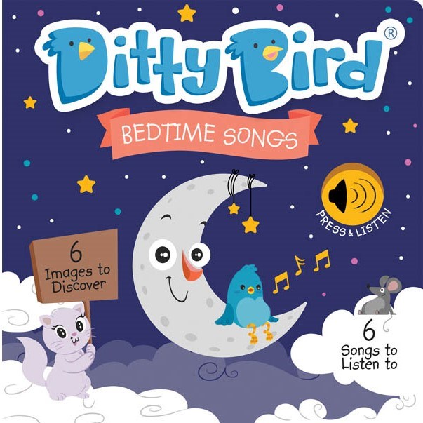 Ditty Bird: Bedtime Songs Eğitici Kitap 