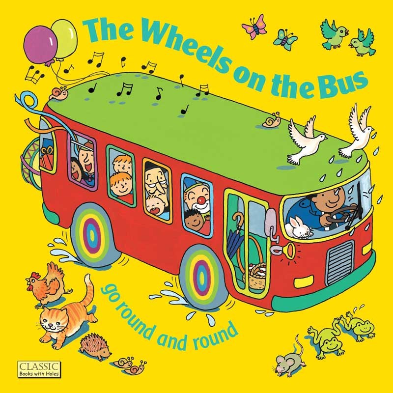 The Wheels on the Bus go Round and Round (Giant Book) Eğitici Kitap 