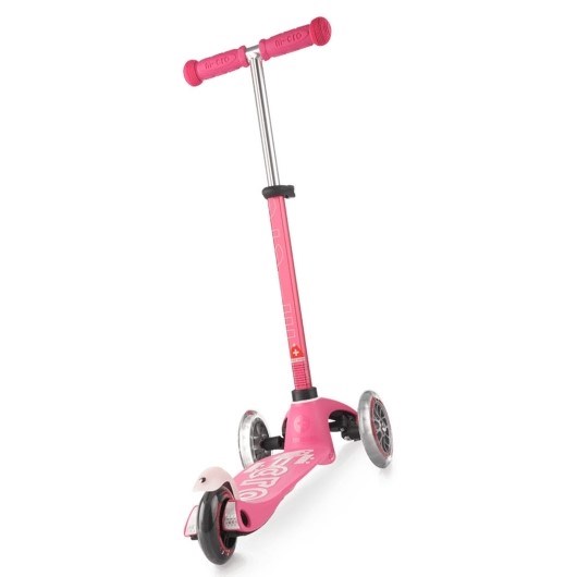 Micro Mini Micro Deluxe 3 Tekerlekli Scooter Pembe 