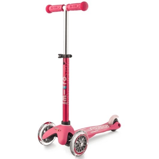 Micro Mini Micro Deluxe 3 Tekerlekli Scooter Pembe 