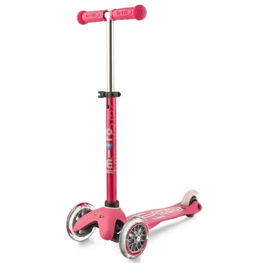 Micro Mini Micro 3in1 Deluxe 3 Tekerlekli Scooter Pembe 