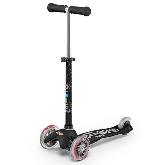 Micro Mini Micro Deluxe 3 Tekerlekli Scooter Siyah 