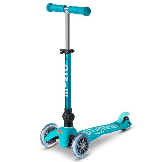 Micro Mini Micro Deluxe Katlanabilir 3 Tekerlekli Scooter Aqua 