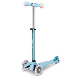 Micro Mini2 Grow Deluxe Magic 3 Tekerlekli Scooter LED Mavi