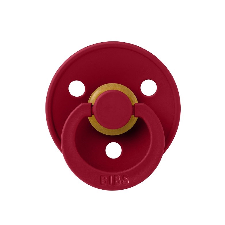 Bibs Colour Kauçık Emzik Ruby 0-6 Ay Bordo