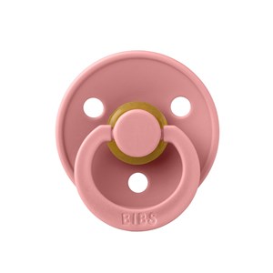 Bibs Colour Kauçuk Emzik Dusty Pink 6+Ay