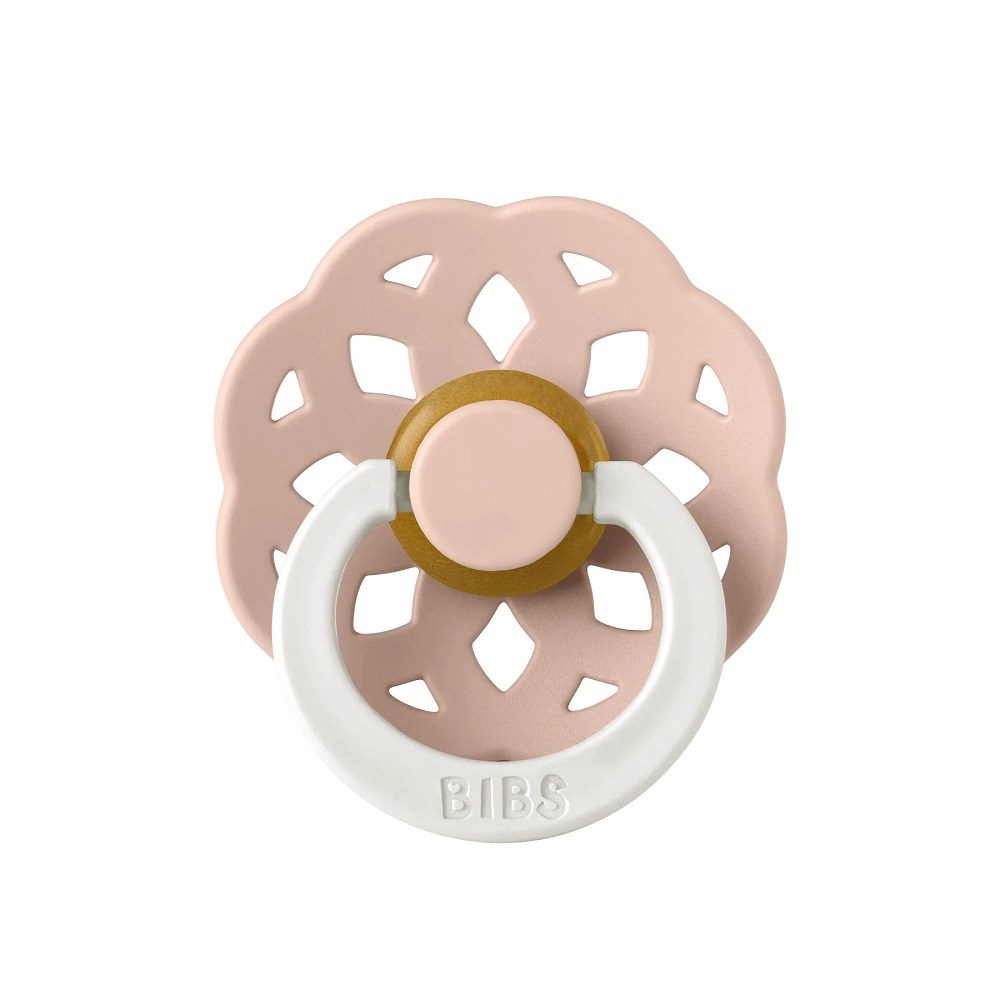 Bibs Boheme Kauçuk Emzik Blush Glow 6+Ay Pembe