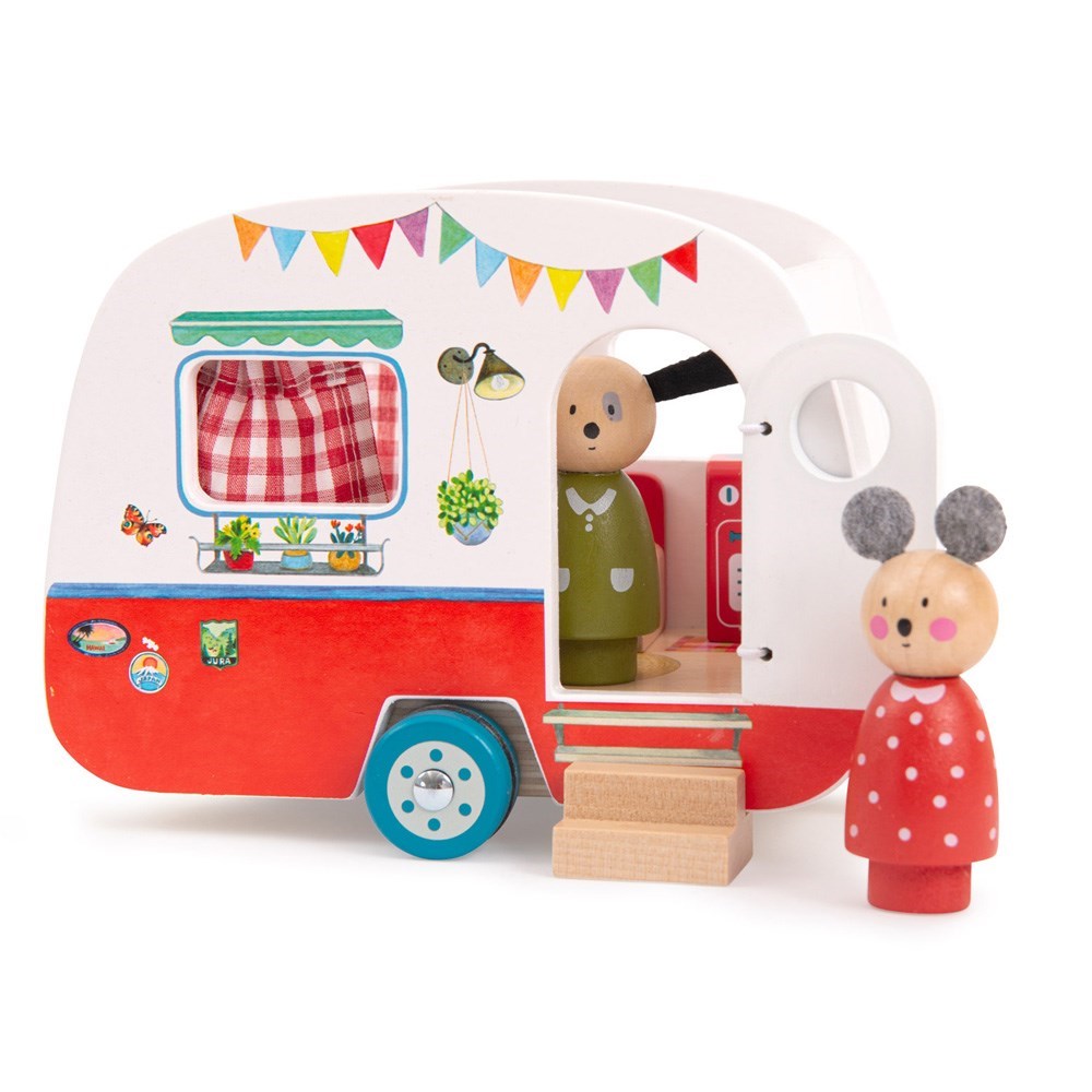 Moulin Roty Ahşap Oyuncak - Karavan 