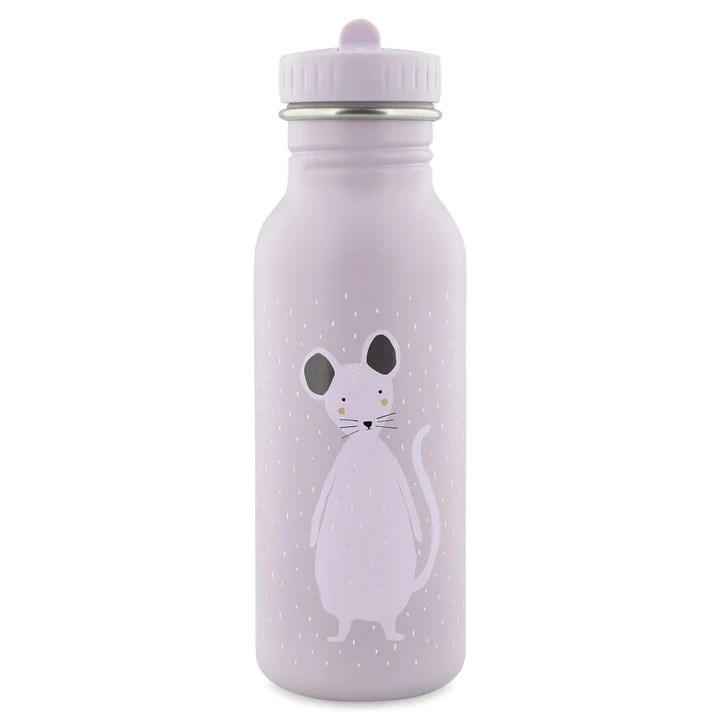 Trıxie Çocuk Çelik Su Şişesi 500 ml Mrs Mouse 