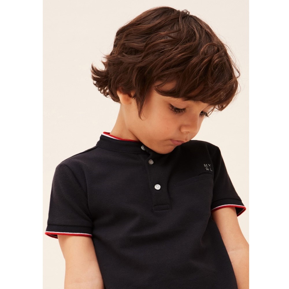 Mayoral Yazlık Erkek Polo T-shirt Gri