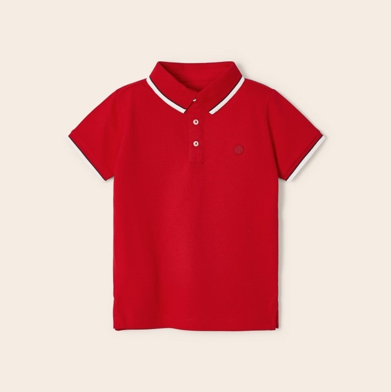 Mayoral Yazlık Erkek Polo T-shirt Kırmızı