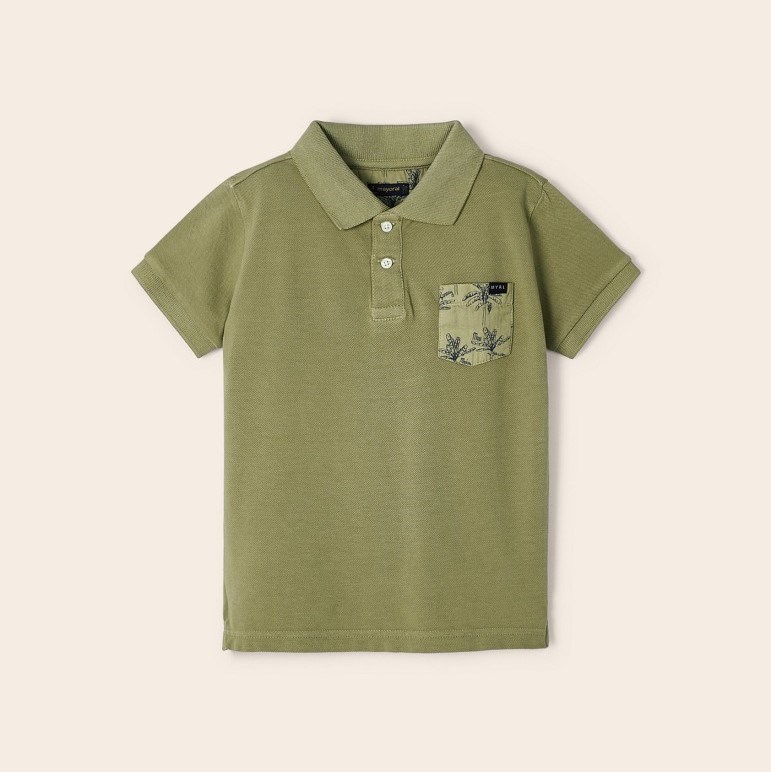 Mayoral Yazlık Erkek Polo T-shirt Yeşil