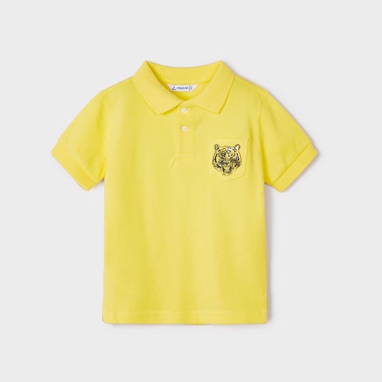 Mayoral Yazlık Erkek Polo T-shirt Sarı