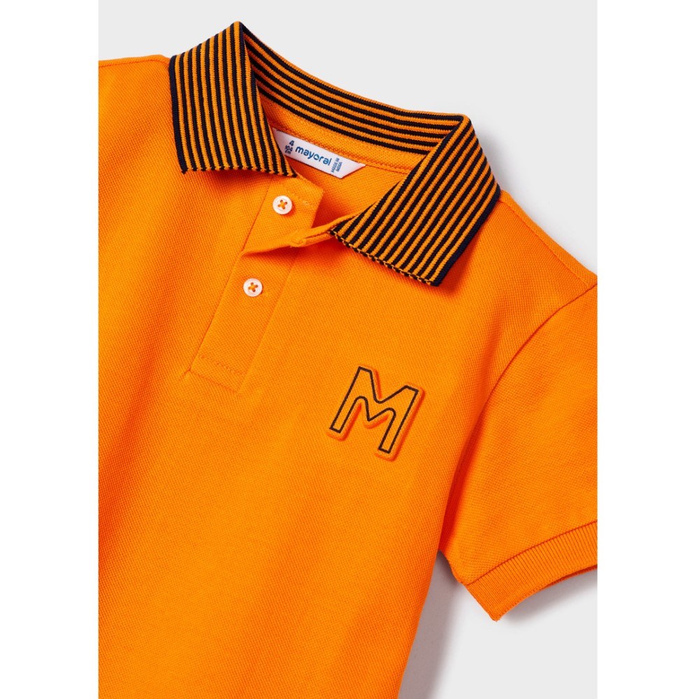 Mayoral Yazlık Erkek Polo T-shirt Turuncu