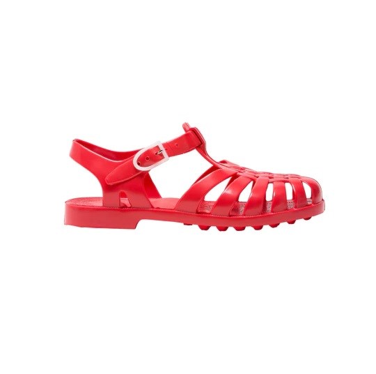 Meduse Sun Sandals Yazlık Kız Çocuk Sandalet Carmin Kırmızı