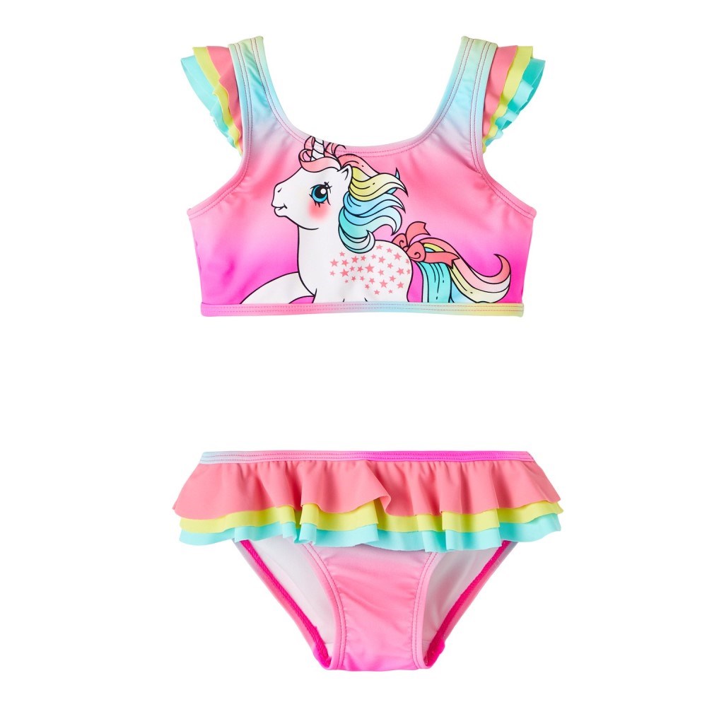 Name It Yazlık Kız Bikini Set Pembe