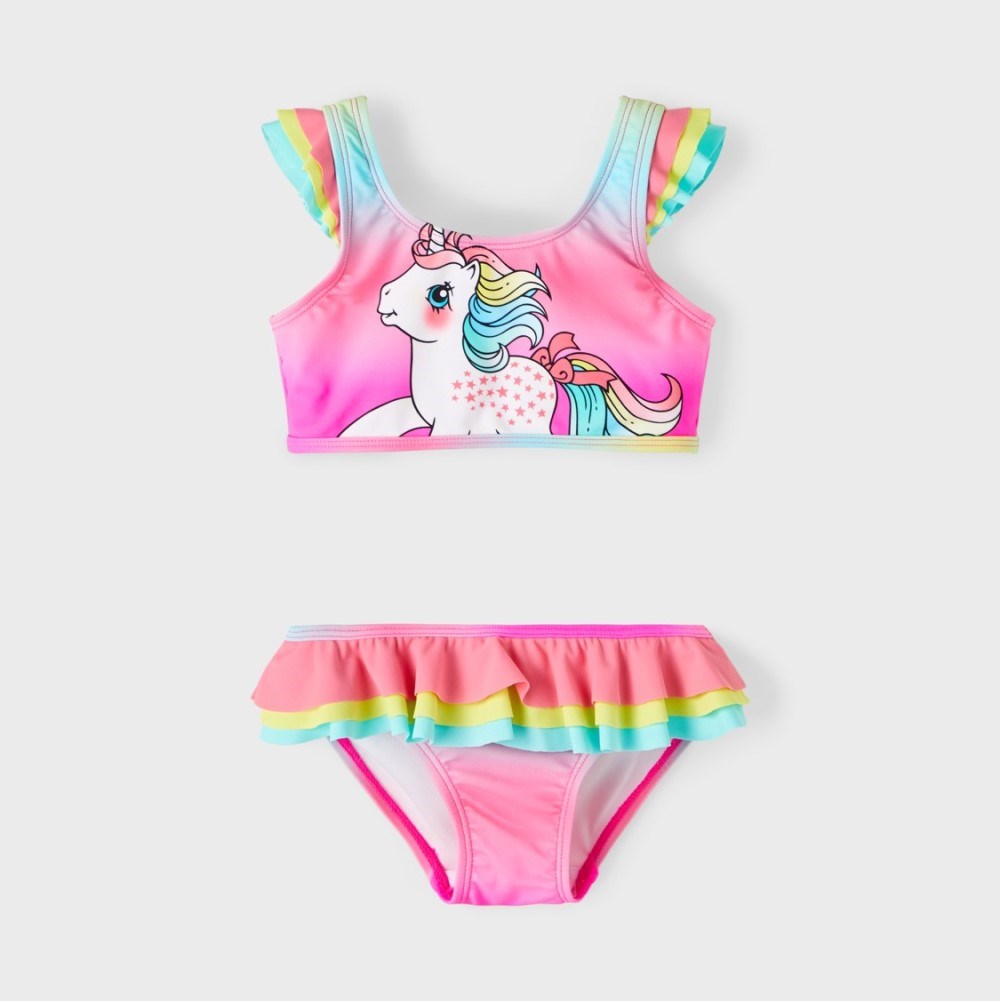 Name It Yazlık Kız Bikini Set Pembe