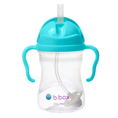 Bbox Tıklama Uçlu Kilitli Alıştırma Bardağı 240ml +6 Ay Deniz Mavisi 