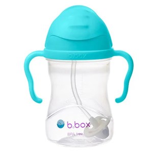 Bbox Tıklama Uçlu Kilitli Alıştırma Bardağı 240ml +6 Ay Deniz Mavisi