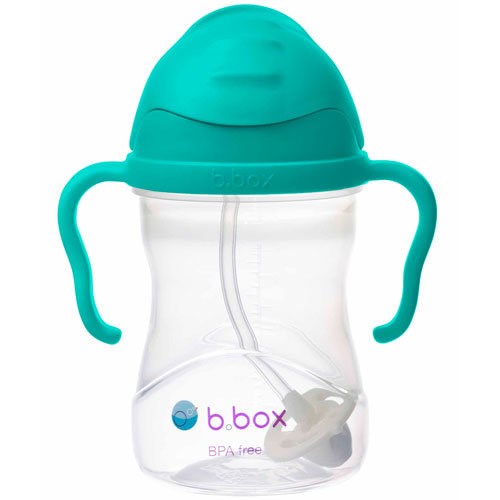 Bbox Tıklama Uçlu Kilitli Alıştırma Bardağı 240ml +6 Ay Turkuaz 